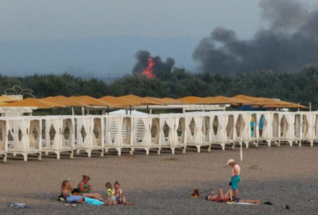 Russian positions in seized Crimea being rocked by new explosions