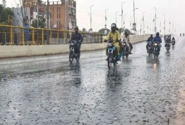 Thunderstorm with rain expected today in Karachi