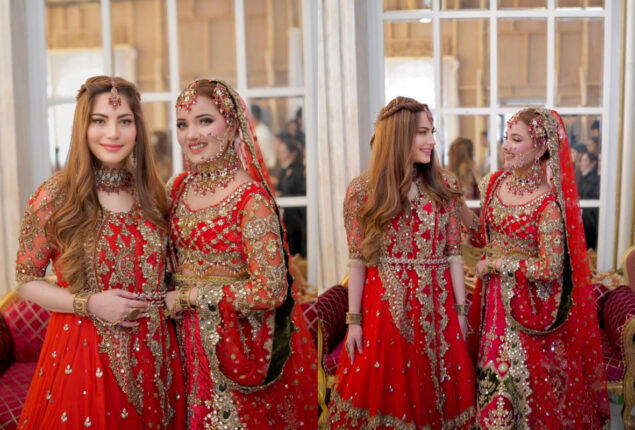 Neelam and Rabeeca slays look in Bridal festive by Kashees