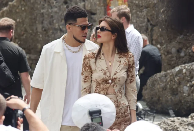 Kendall Jenner and Devin Booker