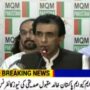 MQM wants immediate LG polls: Khalid Maqbool
