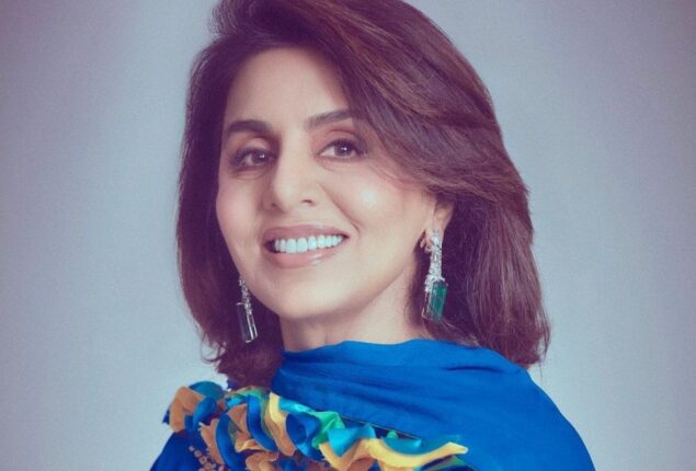 Neetu Kapoor reveals reality behind ‘happy faces’ in pic from set