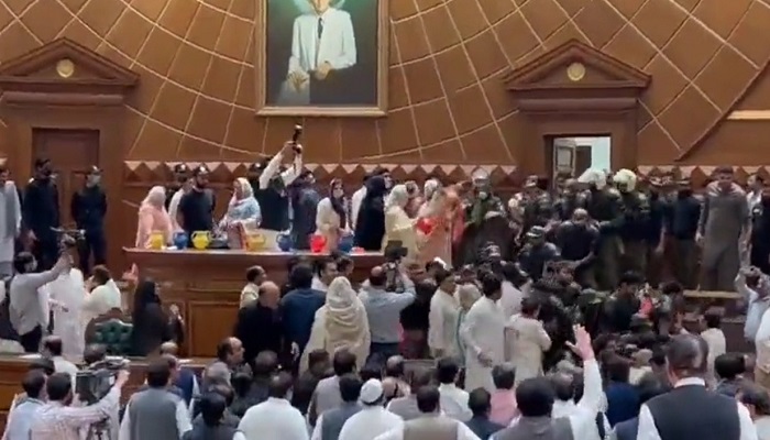 Punjab Assembly violence case