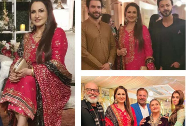 Saba Faisal personifies beauty as she dons a traditional outfit