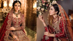 Sarah Khan looking so royal in her latest bridal shoot
