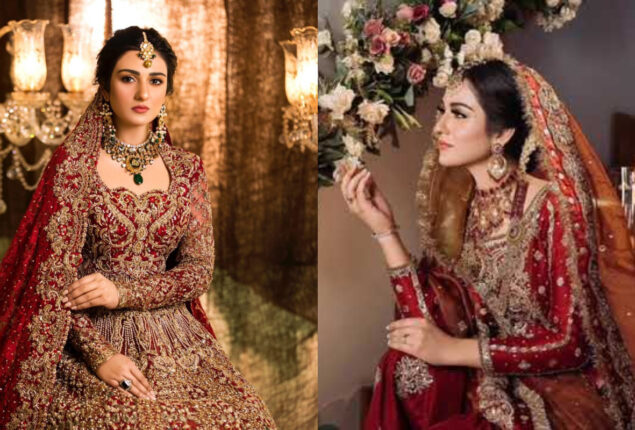 Sarah Khan looking so royal in her latest bridal shoot