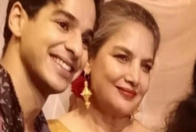 Shabana Azmi showers love on Ishaan Khatter by a new photo