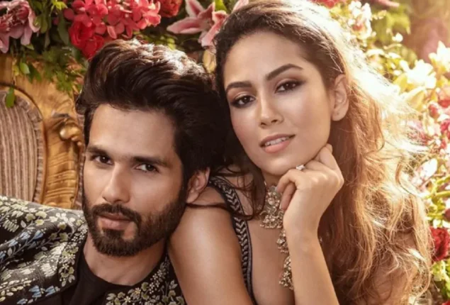 Shahid Kapoor and mira rajput