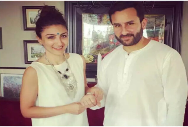 Soha Ali Khan offers a glimpse of Saif Ali Khan’s birthday at home