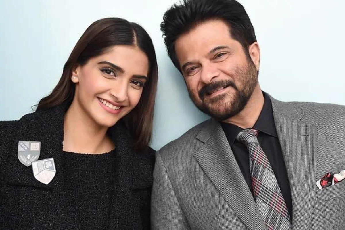 Sonam Kapoor and Anil Kapoor