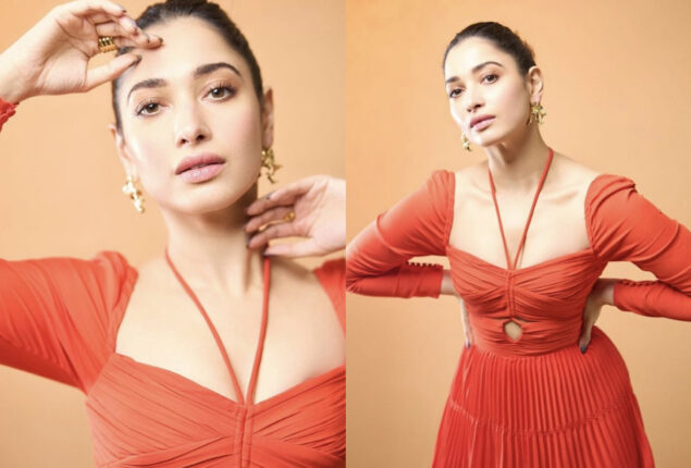 Tamannah Bhatia makes heads turn in cut-out dress