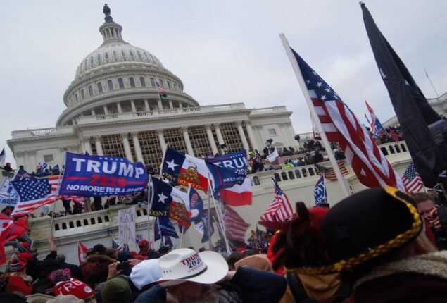 Man involved in Capitol riot jailed for 87 years