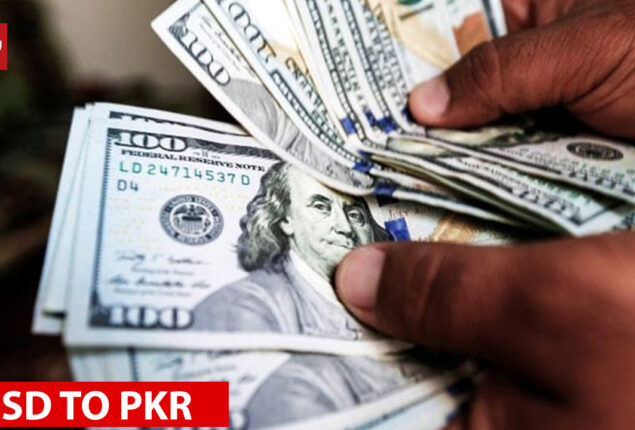US Dollar rate in Pakistan today 2023 on, 27th May 2023