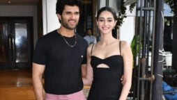 Vijay Deverakonda and Ananya Panday twin in black, Watch