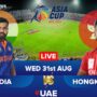 India vs Hong Kong Live Score Updates | Asia Cup 2022