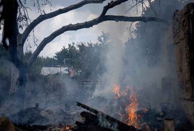Russian Shelling kills 11 in Dnipropetrovsk region
