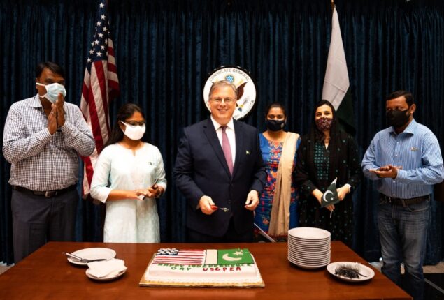 US Ambassador wishes Pakistan on Independence Day