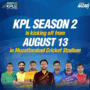 KPL 2022 Schedule: Kashmir Premier League 2022 Fixtures | Date, Teams & Time