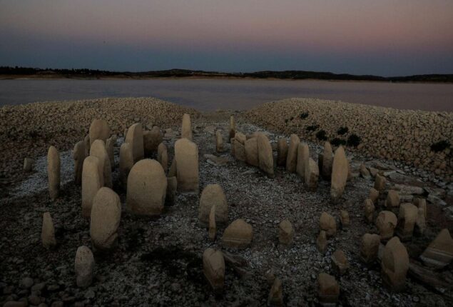 Due to climate change, prehistoric Spanish Stonehenge has reemerged