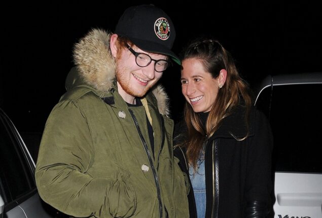 Ed Sheeran and his wife Cherry Seaborn were seen Enjoying a romantic meal in Paris
