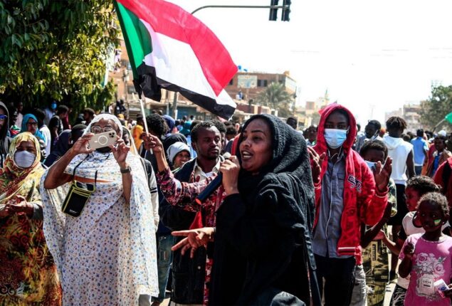 People in Sudan demand an end to military rule protests ongoing