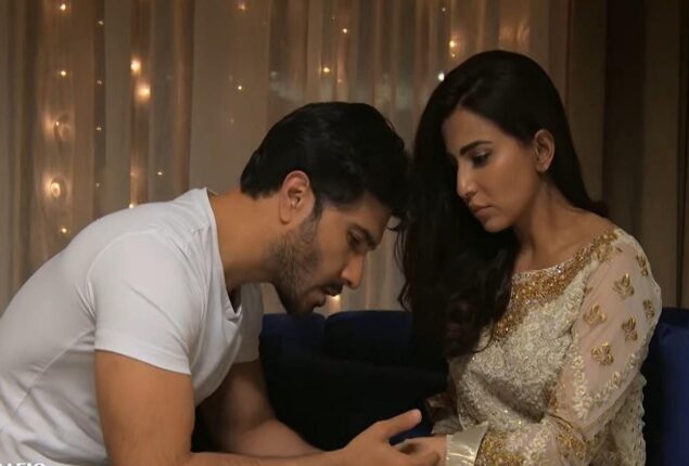 Feroze Khan and Ushna Shah’s chemistry in new drama wows fans