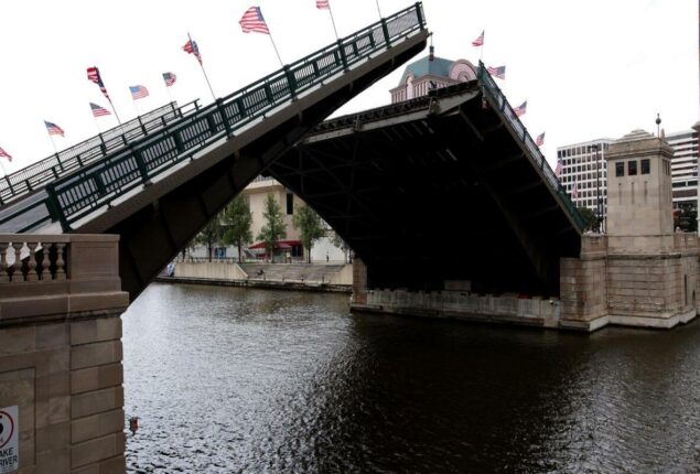 Man visiting Milwaukee died after falling from drawbridge