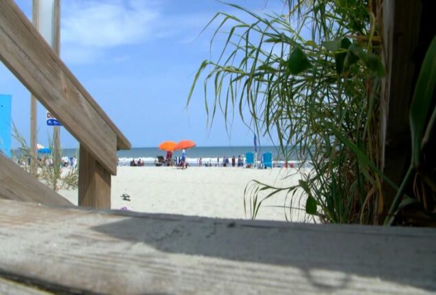Woman killed by wind-swept umbrella at South Carolina beach