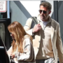 Jennifer Lopez and Ben Affleck arrives in Los Angeles
