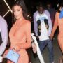 Kylie Jenner and Travis Scott step out for dinner in style