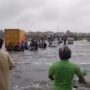 Dozens stranded as rainwater inundates Korangi Causeway