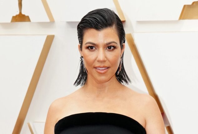 Kourtney Kardashian releases sensual photos of being Travis Barker’s tour wife