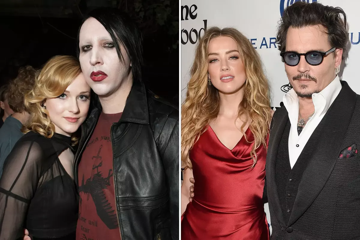 Johnny Depp and Marilyn Manson