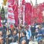 Muharram 9 procession taken out with utmost Security
