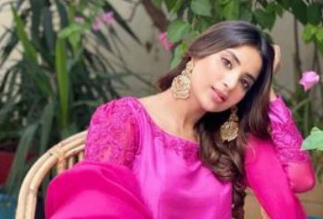 A video of Saboor Aly’s new haircut goes viral