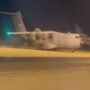 Turkish aircraft carrying relief items makes emergency landing in Karachi