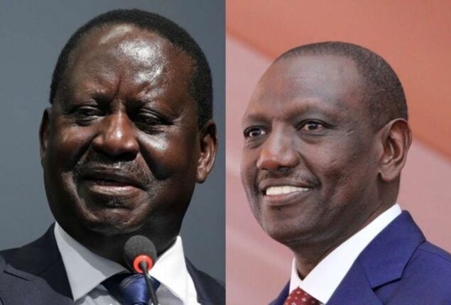 Raila Odinga and William Ruto for Kenya: Elections 2022