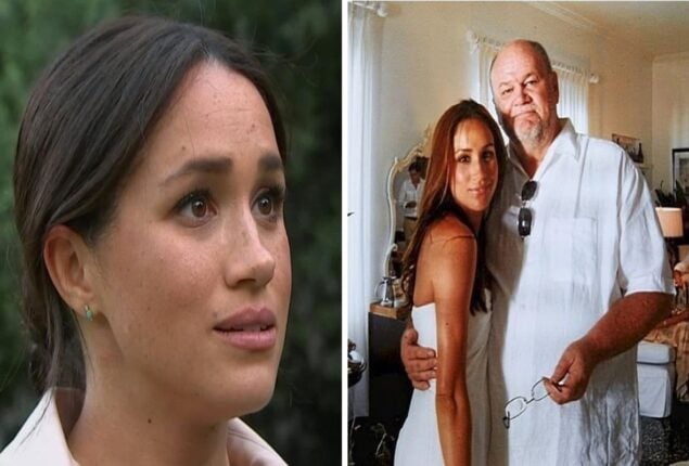 Meghan Markle and her father were estranged before she married Harry