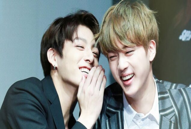 Jin visits Jungkook on his birthday