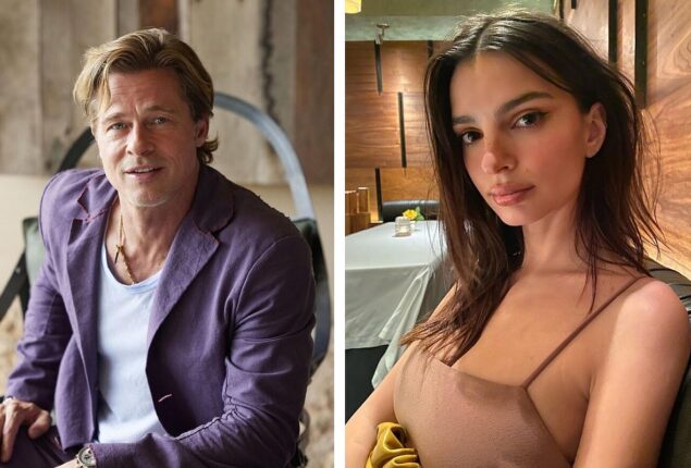 Brad Pitt and Emily Ratajkowski are Hollywood’s new couple