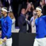 The final game Roger Federer played was a doubles defeat against Rafael Nadal