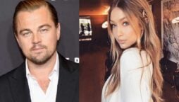 Gigi Hadid and Leonardo DiCaprio