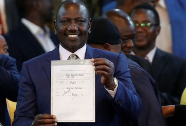 “Kenyatta has not seen fit to congratulate me,” Kenya’s Ruto says