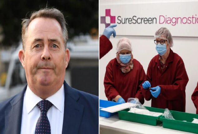 A senior Tory denies wrongdoing