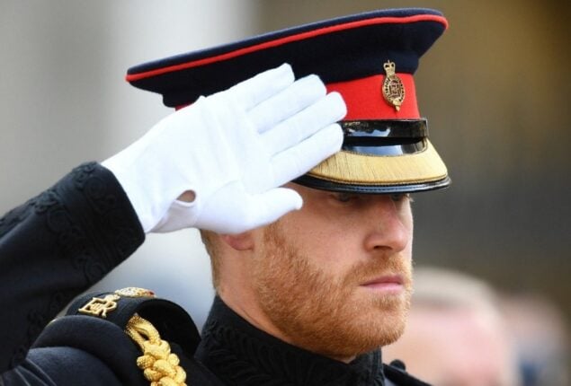 Royal family allows Prince Harry to wear military uniform to burial
