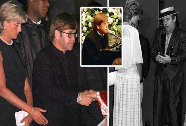 Sir Elton John pays tribute to Princess Diana on death anniversary