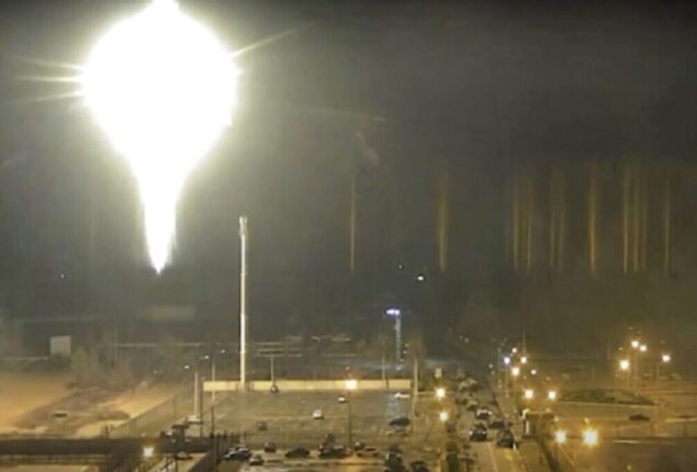 UN says blackout threatens Zaporizhzhia nuclear plant