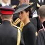 Meghan Markle, Prince Harry arrive for Queen Elizabeth’s funeral