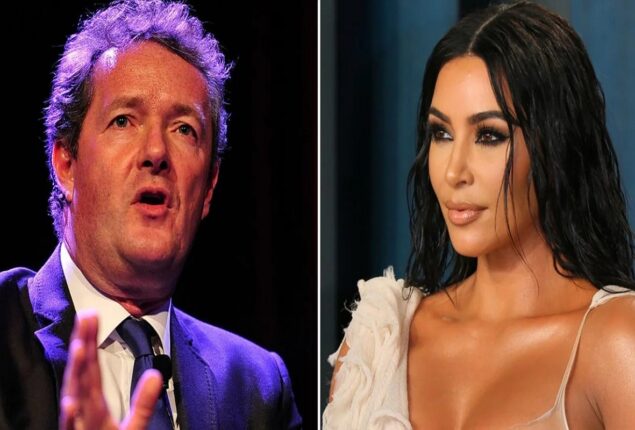 Piers Morgan Says Kim Kardashian Used Kanye West For Fame