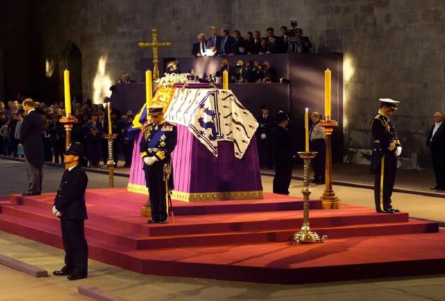 Coffin of Queen Elizabeth II to be sent to Edinburgh